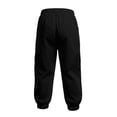 thumbnail image 5 of Heydday Kids Quick Dry Stretch Cargo Jogger Pants, Elastic Waist Multi Pocket Lightweight Outdoor Casual Trousers, Unisex Boys Girls Hiking School Daily Wear Pants for Ages 3-12(Black/3-4 Years), 5 of 8