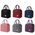 thumbnail image 2 of Sac Isotherme Imperméable Portable avec Fermeture Éclair Rouge, 2 of 5