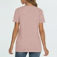 thumbnail image 3 of SUNBS T Shirts for Women Short Sleeve Crew Neck Plain Tee Casual Summer Top Women Blouses, 3 of 7