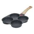 thumbnail image 3 of Egg Frying Pan, Pancake Frying Pan Practical Comfortable Handle  For Omelettes For Ceramic Hobs 4 Holes,3 Holes, 3 of 8