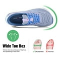 thumbnail image 2 of SUYSTEX Wide Toe Box Shoes Women Arch Support Wide Sneakers for Running Walking Athletic Running Orthopedic Plantar Fasciitis Workout with Thick Cushion Zero Drop Sole Width Shoes, 2 of 7