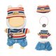 thumbnail image 1 of Ropa para muñecas Lububu de 17 cm (sin muñeca) para trajes de muñecas Lububu con accesorios Traje para Lububu Conjunto de vestir lindo y elegante Pantalones azules, 1 of 1