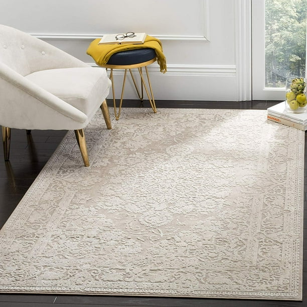 Safavieh Reflection Collection RFT664A Beige and Cream Area Rug (8' x