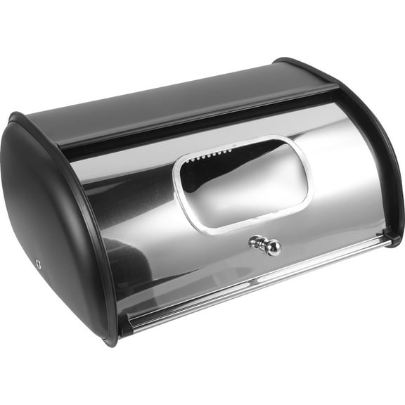 WHAMVOX Stainless Steel Bread Box in Assorted Colors for Kitchen Countertop Storage Use 7x5.2x4.3 inches