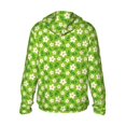 thumbnail image 2 of Picia Daisies Flowers Women's Men's UPF 50+ Sun Protection Hoodie Shirt Long Sleeve SPF Fishing Outdoor UV Hiking Lightweight Shirts-Medium, 2 of 9