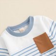 thumbnail image 7 of TOWED22 Toddler Kids Baby Boy Fall Clothes Color Block Pockets Long Sleeve Tops Pants Winter Outfits(Blazer,3-4 Y), 7 of 7