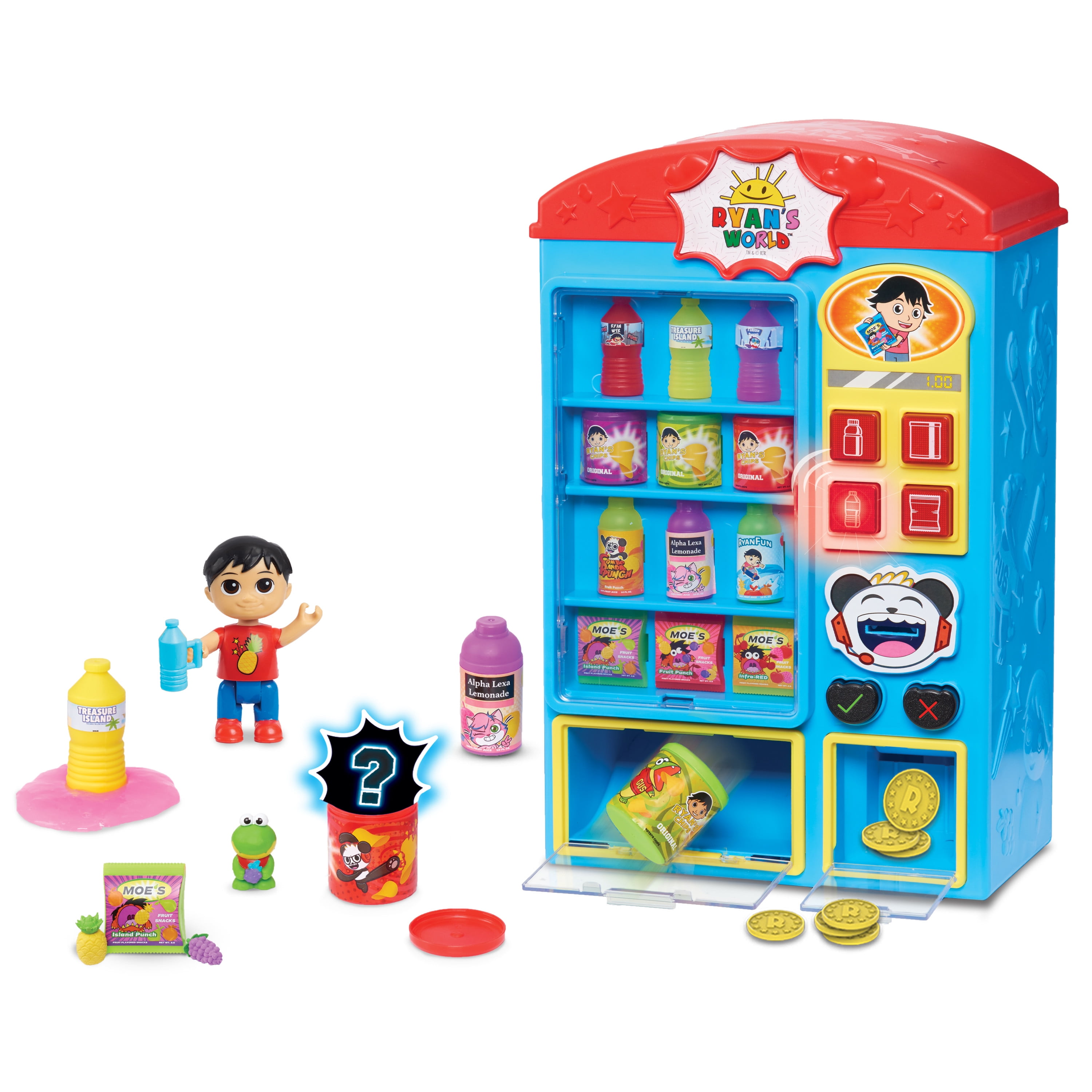 Ryan S World Vending Surprise 16 Surprises Inside Role Play Ages 3 Up By Just Play Walmart Com Walmart Com Ryan S World Vending Surprise 16 Surprises Inside Role Play Ages 3 Up By Just Play Walmart Com Walmart Com