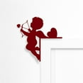 thumbnail image 4 of Valentine's Day Door Topper, Cute Door Corner Decorations for Farmhouse Living Room Corner Valentine's Day Indoor Outdoor Table Props Wall Window Decoration, 4 of 4