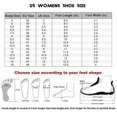 thumbnail image 4 of Sandales en Toile Imperméables pour Femmes avec Lacets Bout Fermé Talon Compensé Sandales d'Été Chaussures pour Femmes Filles, 4 of 4