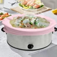 thumbnail image 2 of Hearth & Gear Slow Cooker Silicone Lined With Non And Leak Proof Food Grade Silicone Slow Cooker Bag Slow Cooker Inner Tank Cooker 1 Ltr Cooking Utensils Set with Holder Stand Cooker Pots Mini Cooker, 2 of 5