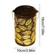 thumbnail image 6 of Solar Lanterns Outdoor Waterproof, Tree Outdoor Lanterns, LED Hanging Solar Lantern for Metal, Waterproof Lantern for Patio Porch Pathway Garden Decor, 6 of 6