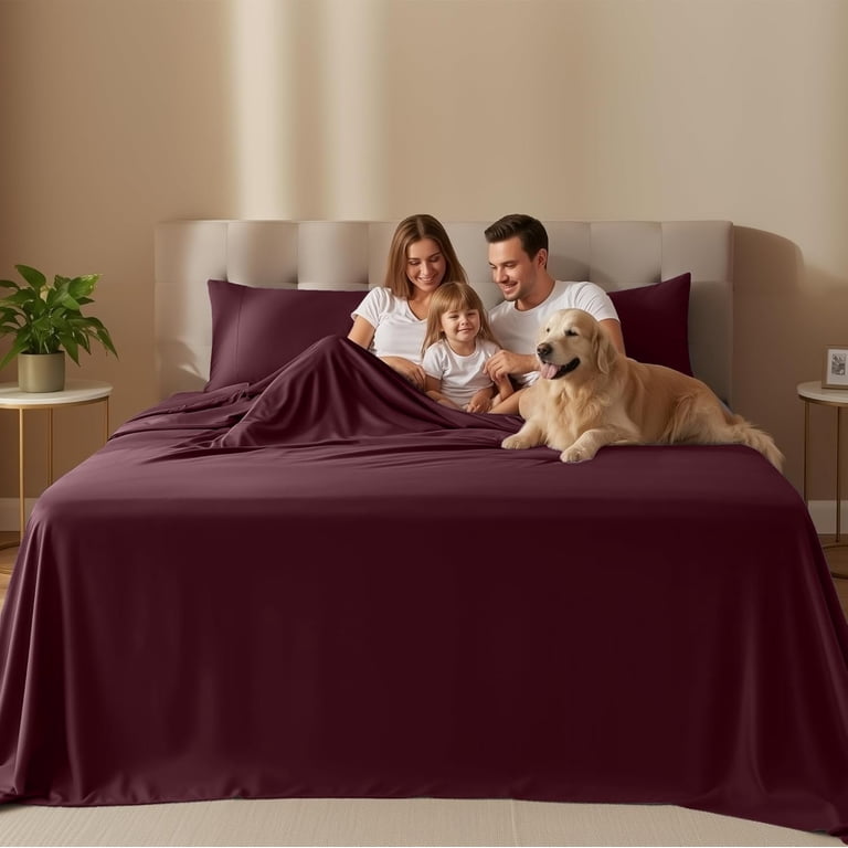 Utopia Bedding 4 Pack Pillowcases - Soft Brushed Microfiber Pillow