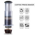 thumbnail image 6 of Yajisi Air Press Coffee and Espresso Maker Portable Manual Coffee Machine, 300ml Capacity, Includes 50PCS Filter Paper for Travel, Camping, Picnic, and Home Brewing, 6 of 7