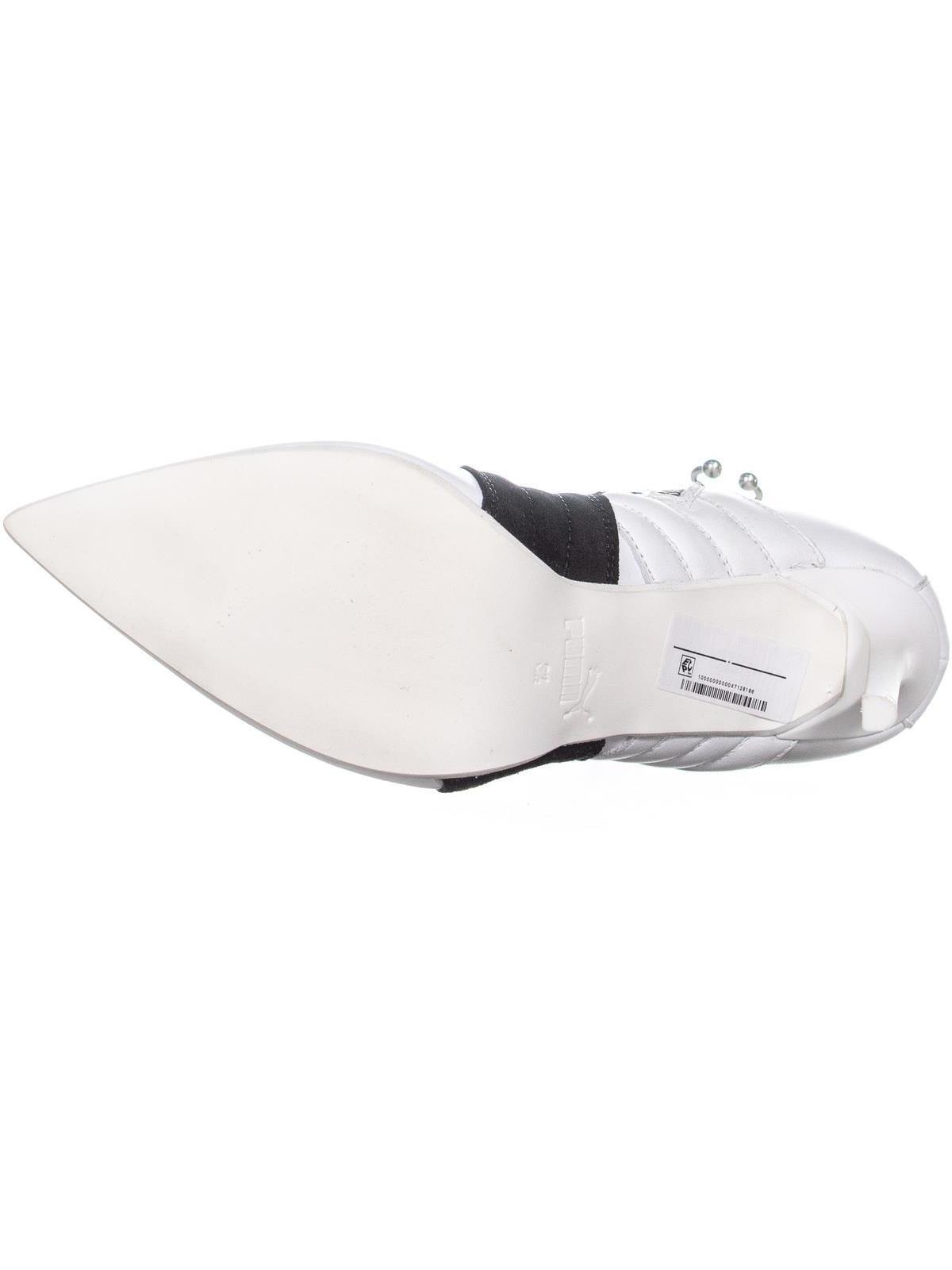 Womens Puma Fenty High Heel Sneaker Ankle Boots White Black White 6 Us 36 Eu Walmart Com Walmart Com