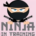 thumbnail image 2 of CafePress - Ninja In Training Infant Bodysuit - Baby Light Bodysuit, Size Newborn - 24 Months, 2 of 4