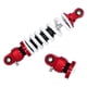 thumbnail image 4 of Amortiguadores, 280 mm/11 pulgadas, amortiguadores para motocicletas, amortiguadores todoterreno, accesorios para motocicletas, respuesta rápida, 4 of 9