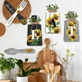 thumbnail image 3 of 6pcs Sunflower Kitchen Wall Decor Wood Sign Eat Sign Fork Spoon Wall Decor Hanging Plaques Farmhouse Cutting Board Sign with Hemp Rope for Home Kitchen Dining Living Room Bar Cafe, 3 of 9