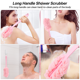 thumbnail image 4 of Esponja de baño exfoliante Luffa back scrubber cepillo de baño rosa 1 pieza JAMW Sencillez, 4 of 5