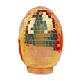 thumbnail image 3 of 3PCS Easter 6.7 Inch Disco Mirror Egg Decorations Tabletop Centerpiece for Spring Home Display, 3 of 8