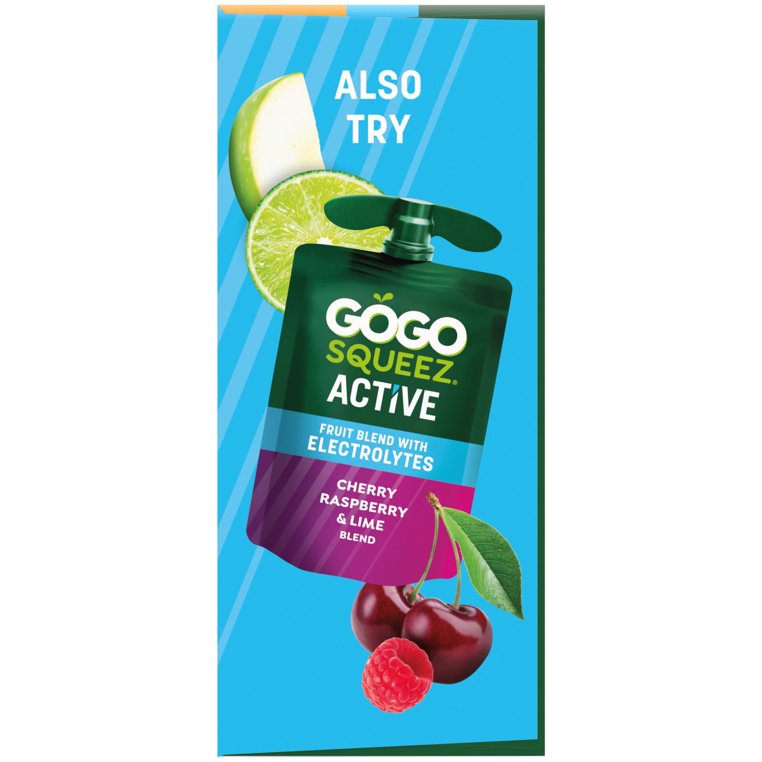 gogoコーラ GoGo squeeZ Active Electrolyte No Sugar Added Strawberry