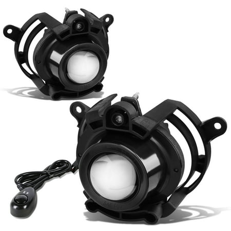 For 2008 to 2014 Cadillac CTS (Non V Model) Pair of Bumper Driving Fog Lights + Wiring Kit + Switch (Clear Lens) 09 10 11 12 (Cts V Best Mods)