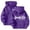 A-Dark Purple66, variant on Bibifish Womens Zip Up Hoodies Athletic Letter Print Hooded Jackets Relaxed Fit Long Sleeve Casual Hooded Sweatshirts