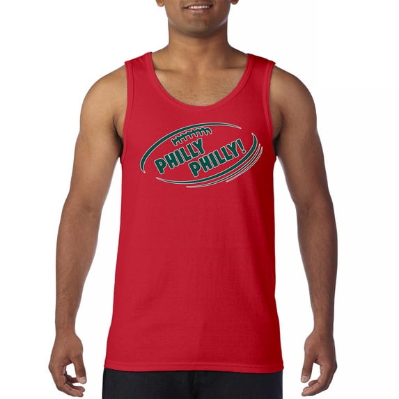 Philly Philly Funny Tank Top Philadelphia Fan Football League Ball Game Champs City of Brotherly Love Men's Top
