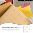 thumbnail image 2 of Shisuyan Binder Book Cover Refillable Planner Binder Cover Transparent 1Pack A5, 2 of 9