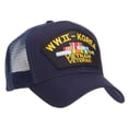 thumbnail image 5 of WW2 Korea Vietnam Veteran Patched Mesh Cap - Navy OSFM, 5 of 5