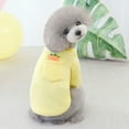 thumbnail image 4 of SPRING PARK Pet Clothes, Dog Carrot Pattern Printed Coat Puppy Sweatshirt Warm Sweater Outfits Coat for Puppy Small Medium Dog, 4 of 6