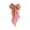 Pink, variant on QHUDLV Elegant Soft Large Bow Ribbon Hair Clip Fashion Satin Hairpin Hair Headbands S Spring Ponytail Girls Accessories R1T0 Clip