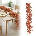 thumbnail image 2 of Magnolia Leaf Garland Artificial Foliage Decor Multicolor Plastic Greenery Vine Waterproof Fall Accent 78.74in, 2 of 5