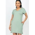 thumbnail image 5 of Mini dress with cap sleeves and pockets., 5 of 11