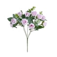 thumbnail image 2 of Neinkie Simulation Bouquet Not Wither Charming Exquisite Faux Silk Flower Photography Props Artificial Rose for Home, 2 of 9