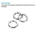 thumbnail image 4 of Anillos de separación para pesca Uxcell, Paquete de anillo plano doble para agua salada y dulce 2.2mm x 17.2mm, 4 of 5