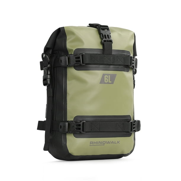 Bolsa de parachoques de motocicleta impermeable 6L bolsa de marco lateral de motocicleta bolsa Rhinowalk Bolsa de moto