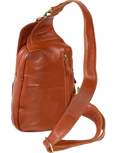 amerileather grylls petite sling purse