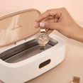 thumbnail image 2 of Experience Precision Cleaning  Portable Ultrasonic Jewelry Cleaner with High-Frequency 45000 Hz Vibration - Ideal for Rings with Precise Timing., 2 of 6