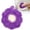 Purple, variant on 1 Pack Dish Sponges Non Scratch Dishwashing Sponge Reusable Dish Scrubbers Acrylic Fiber Dish Washing Sponge Skin & Hand Friendly Scrub Pads for Dishes, Cookware, Tubs, Sink (4.7''x4.7'' Flower A)