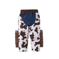 thumbnail image 4 of WOYY Little Boys Cowboy Vest Hat Scarf Pants 4Pcs Set Dress Up Outfits, Sizes 6-7Y, 4 of 6