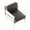 Dark Gray Small, variant on Dollhouse Furniture Miniature Dollhouse Couch for Party Favors Pretend Brown Small