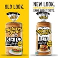 thumbnail image 3 of Nature's Own Life Keto Soft White Bread, Net 1 Carb Sliced White Non-GMO Keto Bread, 16 oz Loaf, 3 of 16