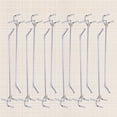 thumbnail image 1 of TEHAUX 40Pcs Utility Pegboard Hook Iron Silver Triangular For Household Users Kitchen Accessories, 1 of 8