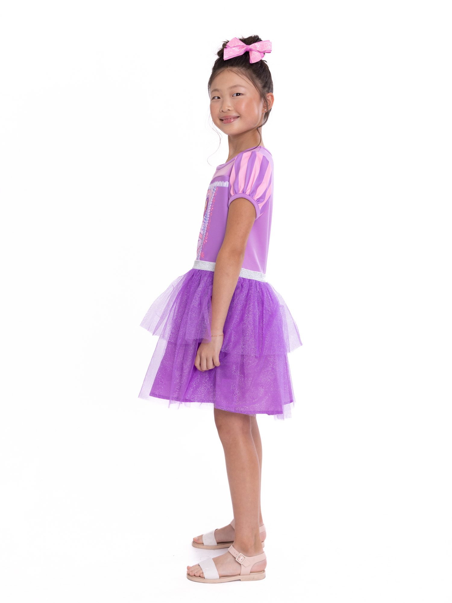 Disney's Rapunzel Girls Princess Cosplay Dress, Sizes 4-16 - image 2 of 14