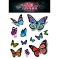 thumbnail image 2 of Waterproof 3d Butterfly Tattoo Stickers Small Fresh Wrist Clavicle Tattoo Cute Stickers U2B0, 2 of 6