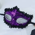 thumbnail image 2 of Face Mask for Men, Festive Masquerade Face Accessory for Parties Celebrations Dress Up, Unisex Mask, 2 of 4