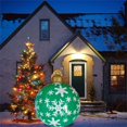 thumbnail image 3 of xiaxaixu Christmas Outdoor Decorative Inflatable Balloon, PVC Ball Ornament, 3 of 5