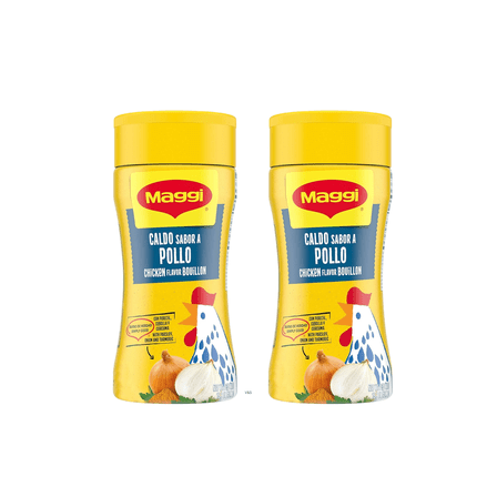 Maggi Granulated Chicken Flavor Bouillon, 15.9 oz (2-Pack) – Chicken Stock Seasoning for Cooking, Soups & Stews
