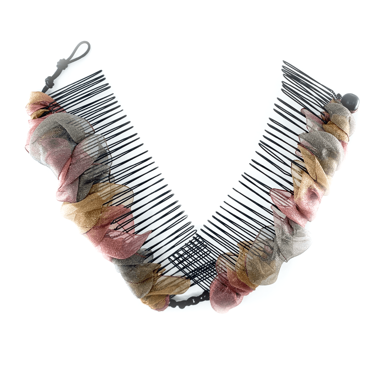 HairZing Stretch Banana Hair Clip for All Types of Hair Double Combs