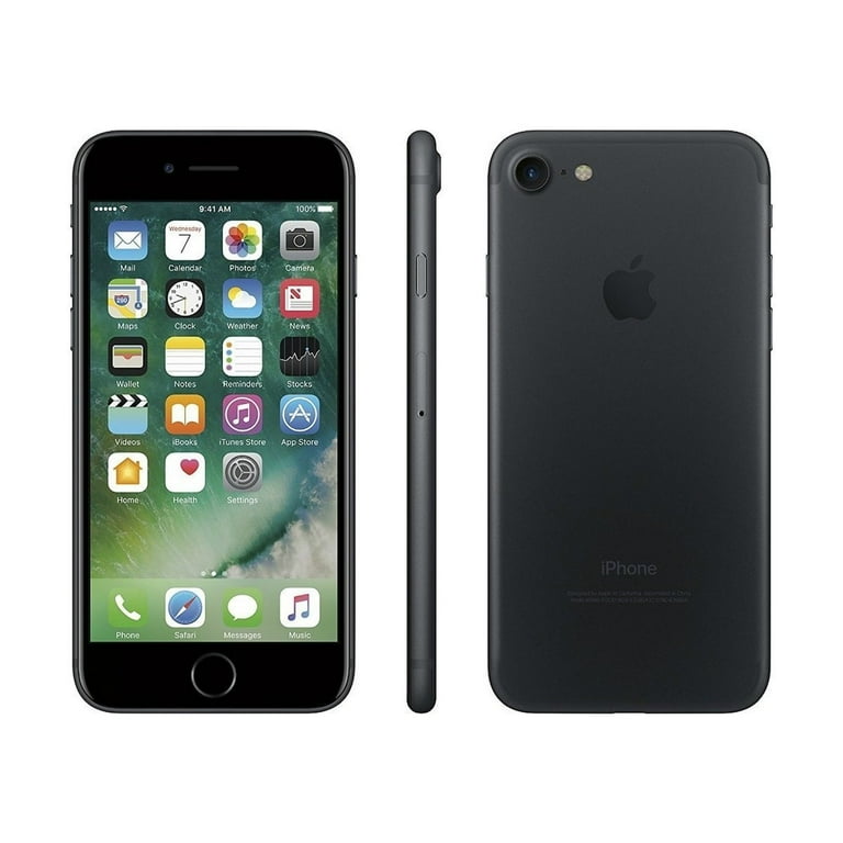 Apple iPhone 7 128GB Matte Black GSM Unlocked Brand New